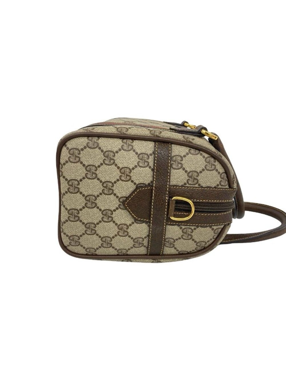 Gucci Vintage Sherry Line GG Pattern Logo Leather 2-Way Shoulder Bag - Picture 6 of 10
